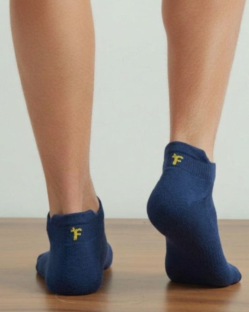 Antimicrobial Ankle Socks Pack of 2 – Breathable Odor-Resistant Everyday Comfort Socks hover