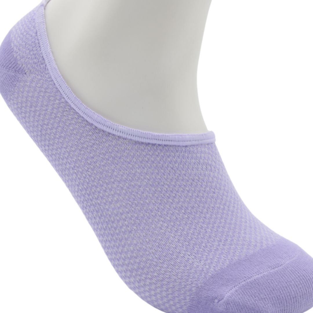 Lilac Low-Cut No-Show Socks – Lightweight & Everyday Comfort